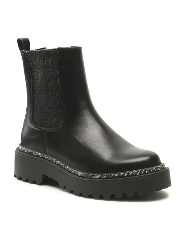 QUAZI QUAZI Боти тип челси AL22AW-1042 Черен