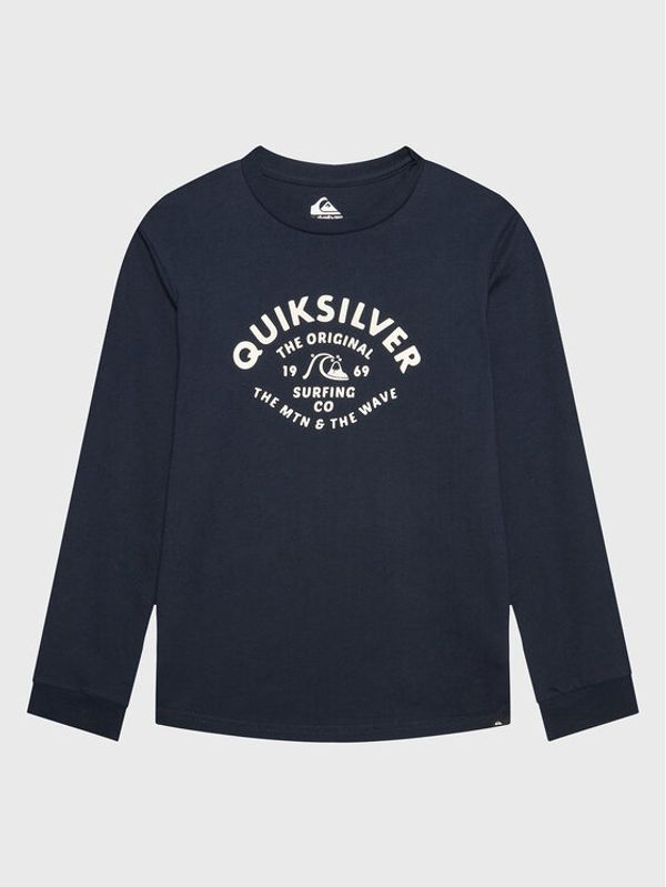 Quiksilver Quiksilver Блуза Script Talk EQBZT04514 Тъмносин Regular Fit