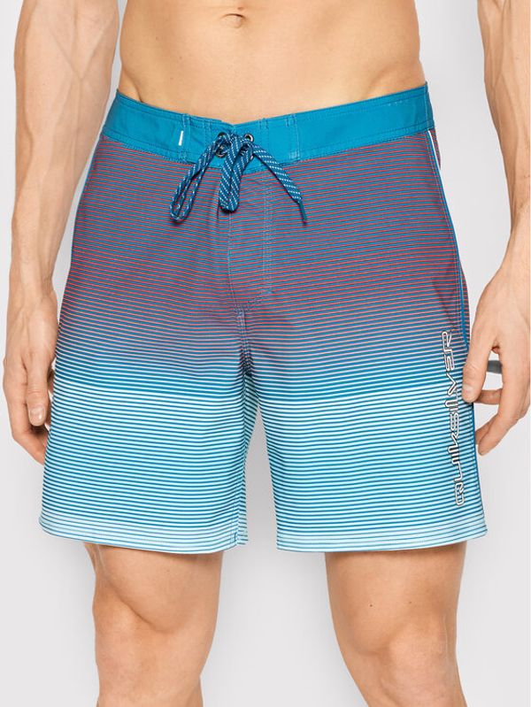 Quiksilver Quiksilver Плувни шорти Surfsilk Massive 17" EQYBS04660 Син Performance Fit