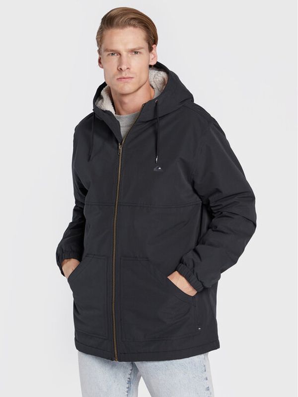 Quiksilver Quiksilver Преходно яке Final Call EQYJK03918 Черен Regular Fit