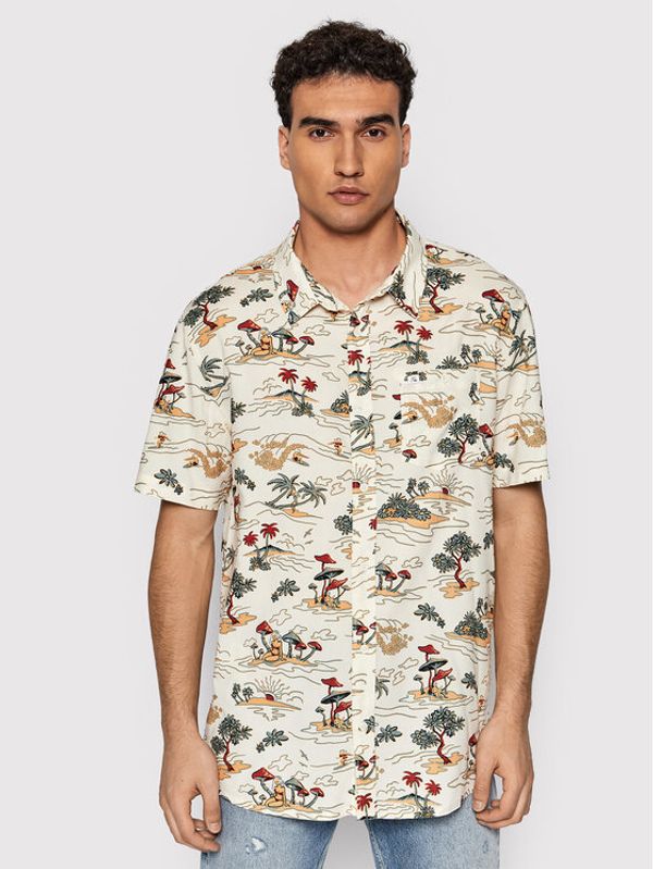 Quiksilver Quiksilver Риза Simple Days EQYWT04318 Бял Regular Fit