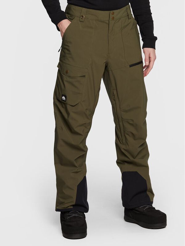 Quiksilver Quiksilver Ски панталони Utility EQYTP03140 Зелен Modern Fit