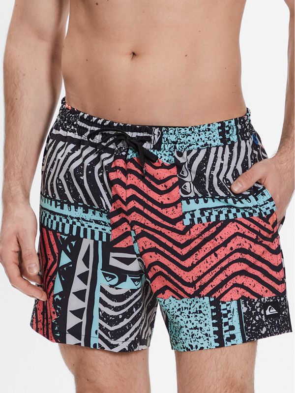 Quiksilver Quiksilver Спортни шорти Surfsilk Mix 15" EQYJV04007 Цветен Regular Fit