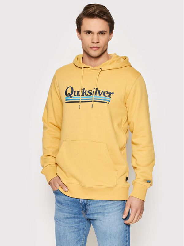 Quiksilver Quiksilver Суитшърт On The Line EQYFT04525 Жълт Regular Fit
