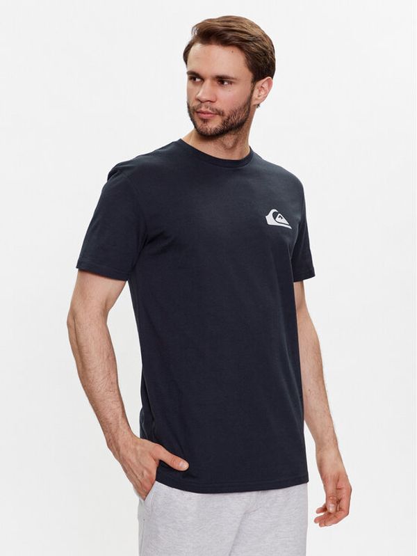 Quiksilver Quiksilver Тишърт Mini Logo EQYZT07215 Черен Regular Fit