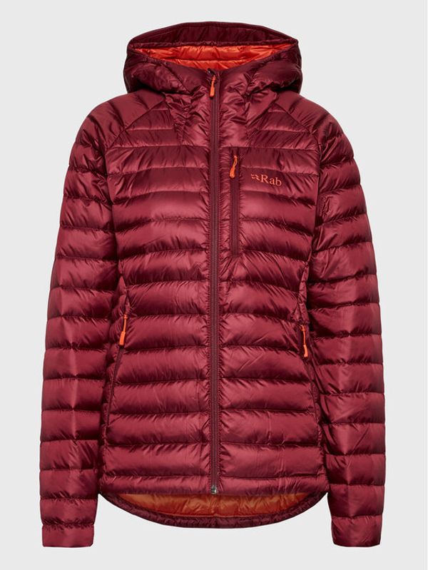 Rab Rab Пухено яке Microlight Alpine QDB-13-DEH-10 Бордо Regular Fit