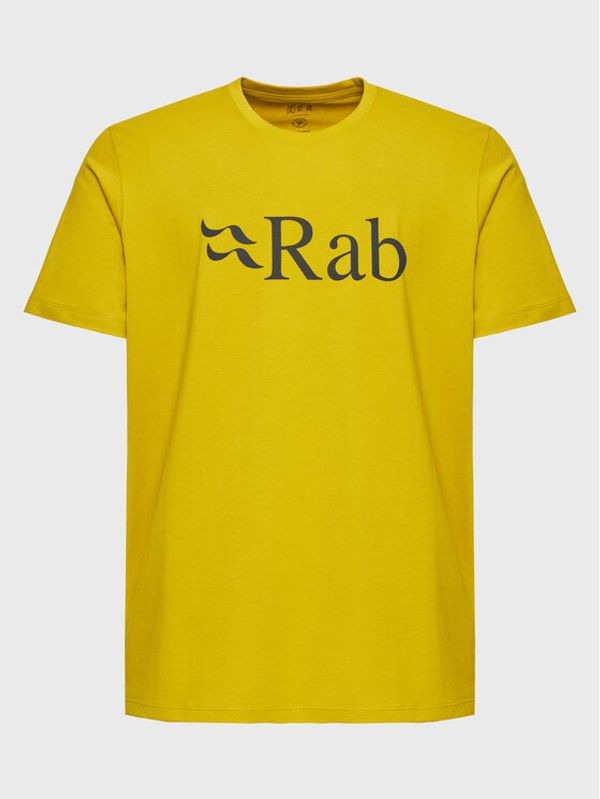 Rab Rab Тишърт Stance Logo QCB-08-SU Оранжев Regular Fit