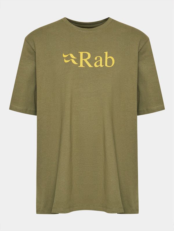 Rab Rab Тишърт Stance QCB-08 Зелен Regular Fit