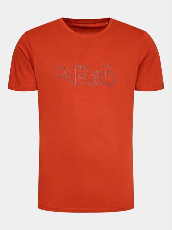 Rab Rab Тишърт Stance QCB-33 Червен Regular Fit