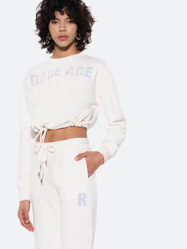 Rage Age Rage Age Долнище анцуг Wanderer Бял Regular Fit