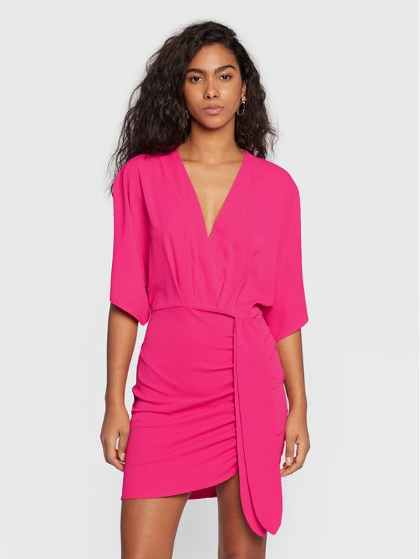 Rage Age Rage Age Коктейлна рокля Linda Розов Regular Fit