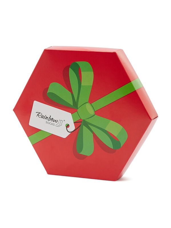 Rainbow Socks Rainbow Socks Дълги чорапи unisex Xmas Socks Box Цветен
