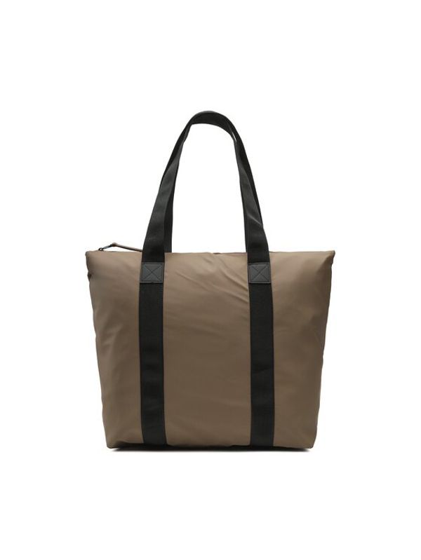 Rains Rains Дамска чанта Tote Bag Rush 12250 Кафяв