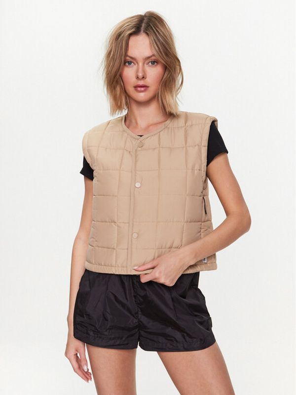 Rains Rains Елек 18190 Бежов Casual Fit