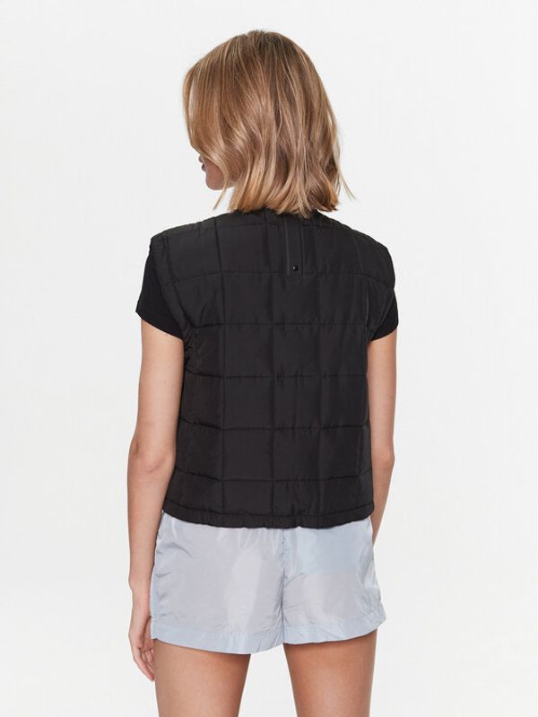 Rains Rains Елек 18190 Черен Casual Fit