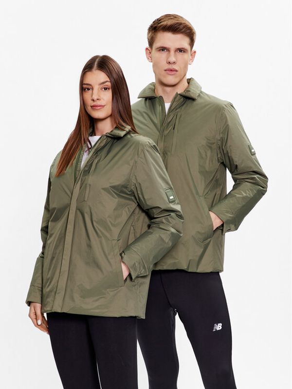 Rains Rains Преходно яке 15520 Зелен Casual Fit