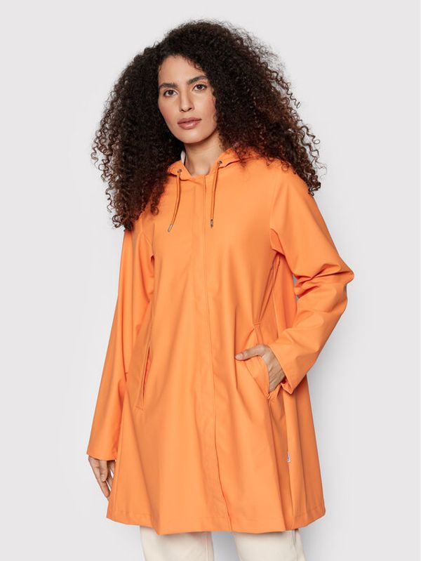 Rains Rains Яке за дъжд 18340 Оранжев Relaxed Fit