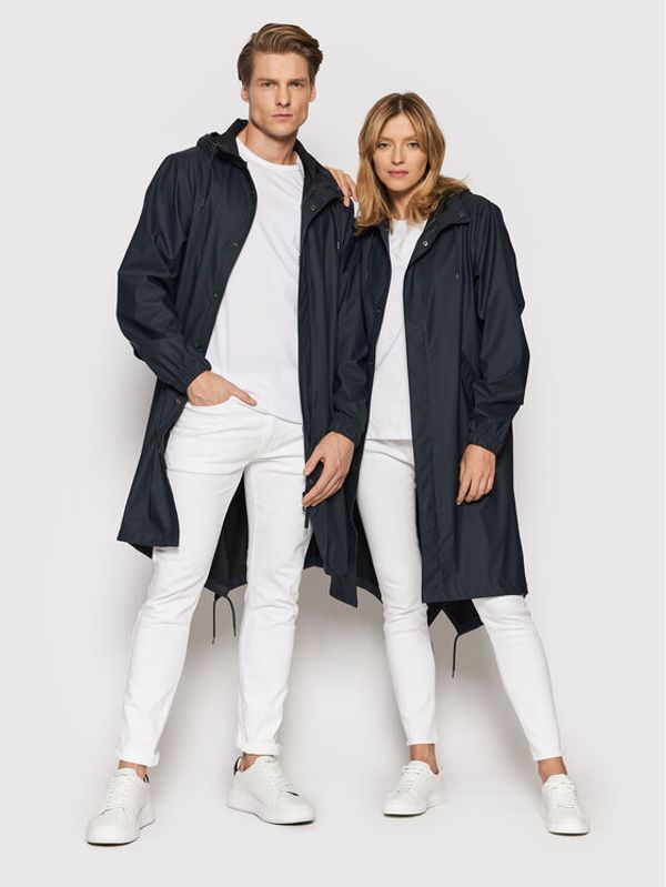 Rains Rains Яке за дъжд Unisex 18140 Тъмносин Regular Fit