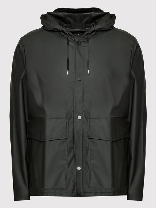 Rains Rains Яке за дъжд Unisex 18260 Черен Regular Fit