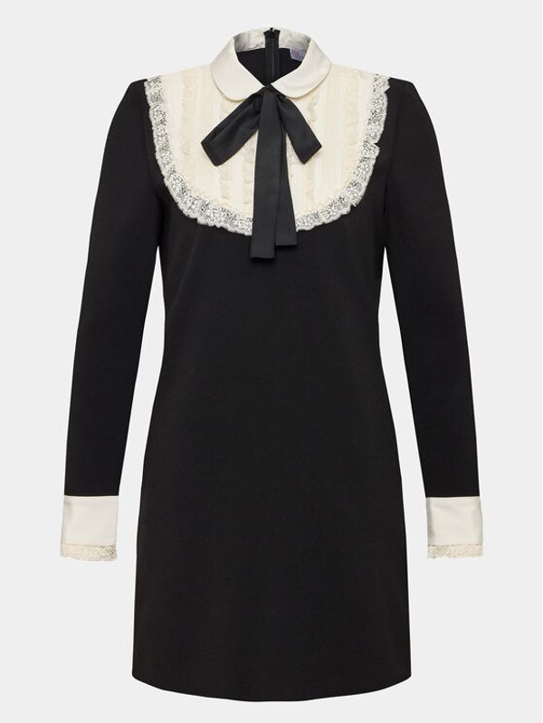 Red Valentino Red Valentino Ежедневна рокля 1R3VAEW0 Черен Regular Fit