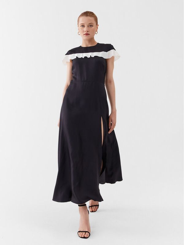 Red Valentino Red Valentino Ежедневна рокля 2R3VAGS0 Черен Regular Fit