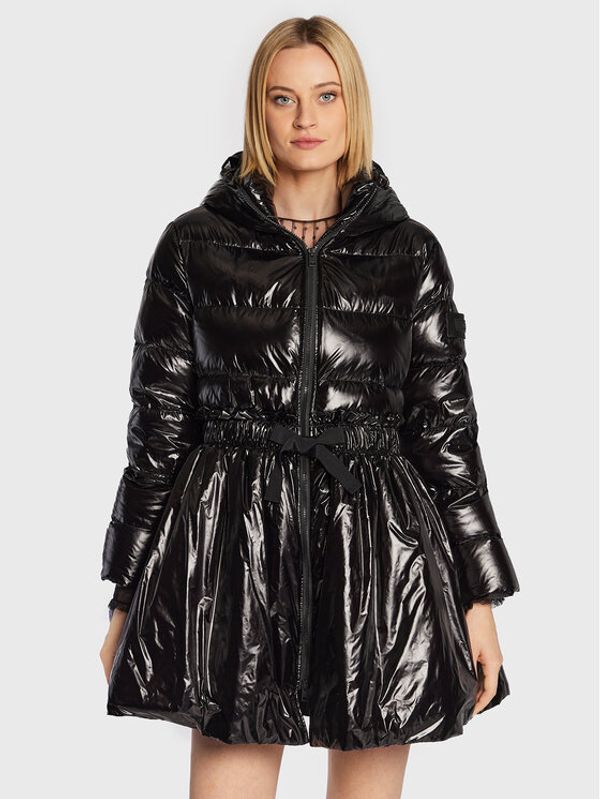 Red Valentino Red Valentino Пухено яке 1R3CP00H6L4 Черен Regular Fit