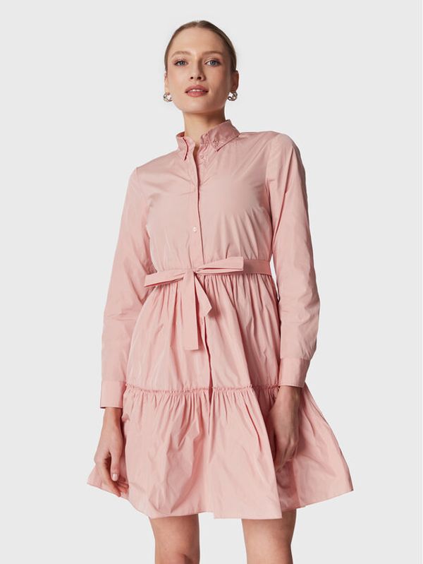 Red Valentino Red Valentino Рокля тип риза 1R0VAFP51FP Розов Regular Fit