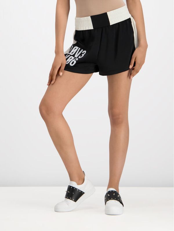 Red Valentino Red Valentino Спортни шорти RR0RFB00 Черен Regular Fit
