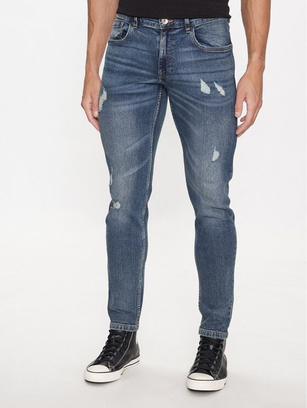 Redefined Rebel Redefined Rebel Дънки Stockholm 227039 Тъмносин Slim Fit