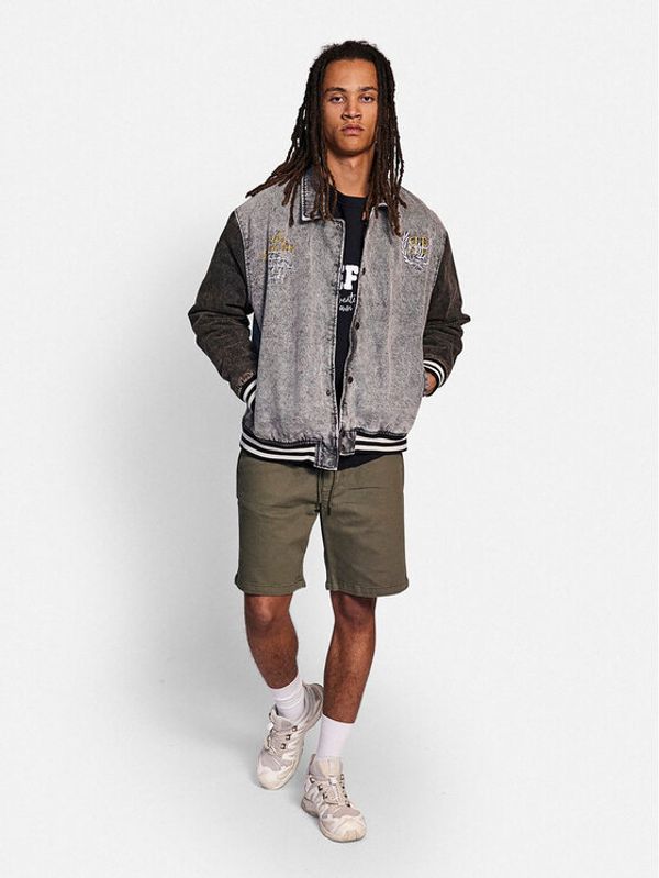 Redefined Rebel Redefined Rebel Дънково яке Luke 225015 Сив Loose Fit