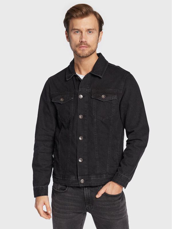 Redefined Rebel Redefined Rebel Дънково яке Marc 195086 Черен Regular Fit