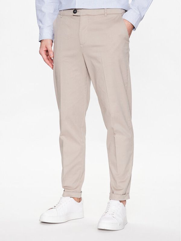 Redefined Rebel Redefined Rebel Плетени панталони Aron 226019 Бежов Regular Fit