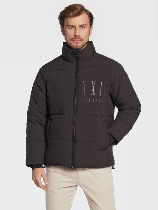 Redefined Rebel Redefined Rebel Пухено яке Phoenix 215108 Черен Regular Fit