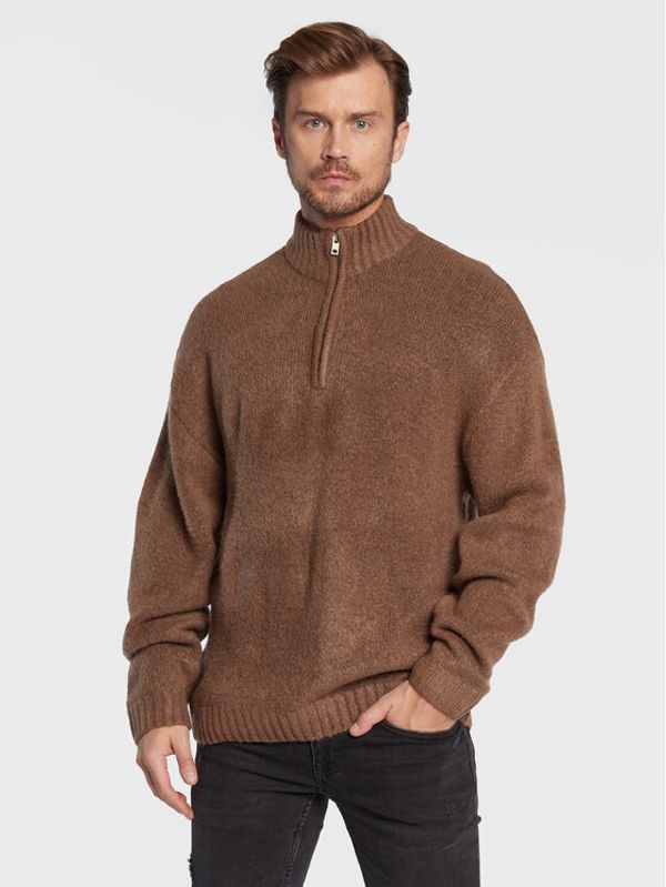 Redefined Rebel Redefined Rebel Пуловер Casey 212058 Кафяв Regular Fit