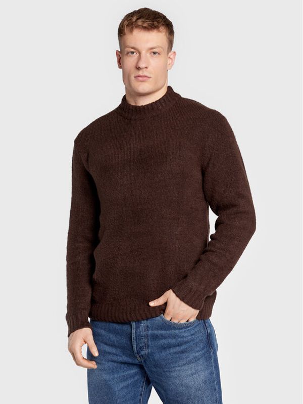 Redefined Rebel Redefined Rebel Пуловер Dustin 212057 Кафяв Regular Fit