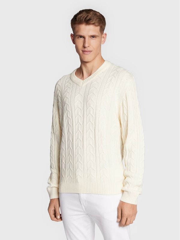 Redefined Rebel Redefined Rebel Пуловер Paul 212092 Екрю Regular Fit