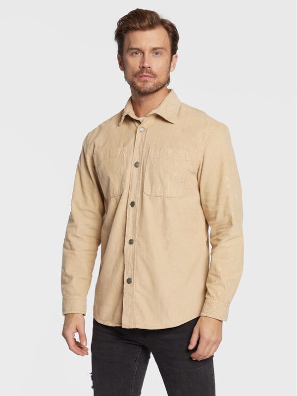 Redefined Rebel Redefined Rebel Риза Moses 214090 Бежов Regular Fit