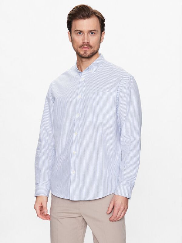 Redefined Rebel Redefined Rebel Риза Oxford PCV224065 Син Classic Fit