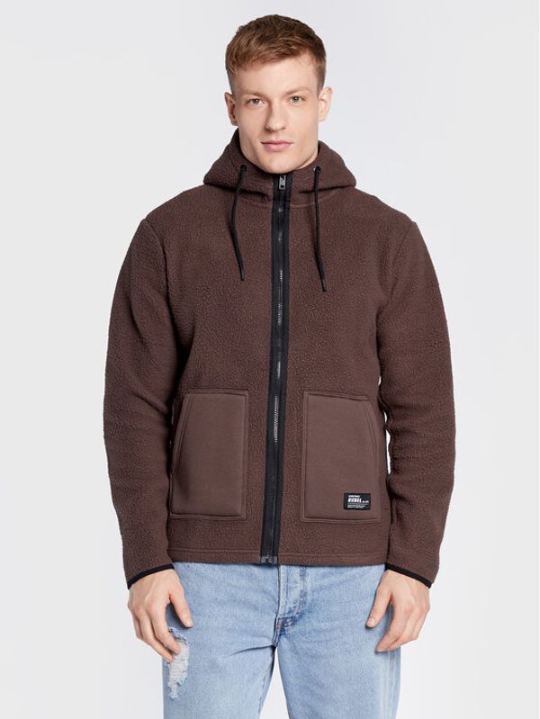 Redefined Rebel Redefined Rebel Суитшърт Elmer 203012 Кафяв Regular Fit