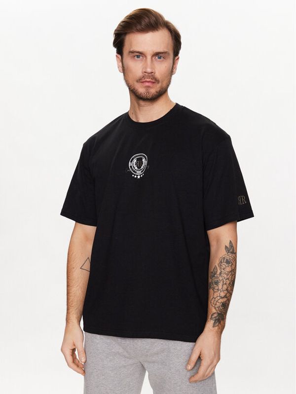 Redefined Rebel Redefined Rebel Тишърт Alex 221027 Черен Boxy Fit