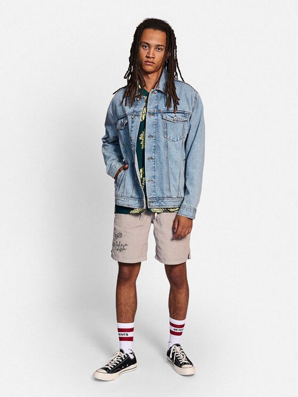 Redefined Rebel Redefined Rebel Тишърт Baker 225032 Син Boxy Fit