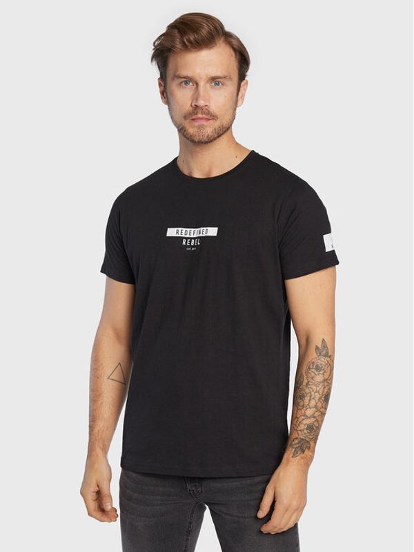 Redefined Rebel Redefined Rebel Тишърт Guti 191031 Черен Regular Fit