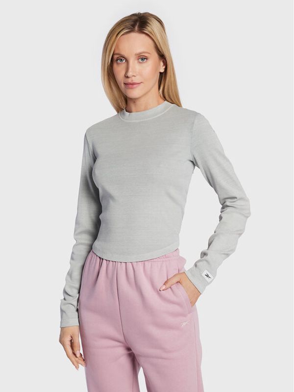 Reebok Classic Reebok Блуза Natural Dye Wrap HH9727 Сив Slim Fit