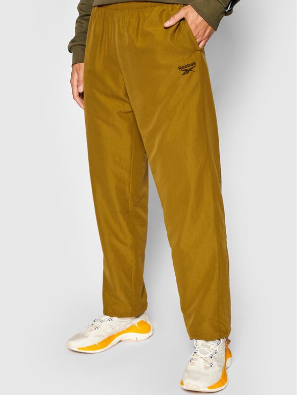 Reebok Classic Reebok Долнище анцуг Classics Back Vector GS9125 Кафяв Regular Fit