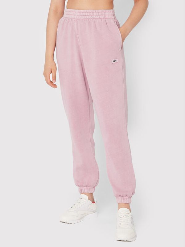 Reebok Classic Reebok Долнище анцуг Classics Natural Dye HK4953 Розов Relaxed Fit