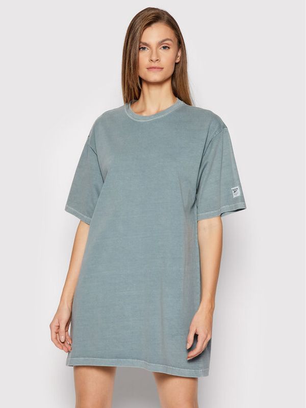 Reebok Classic Reebok Ежедневна рокля Classics Natural Dye H13282 Зелен Oversize