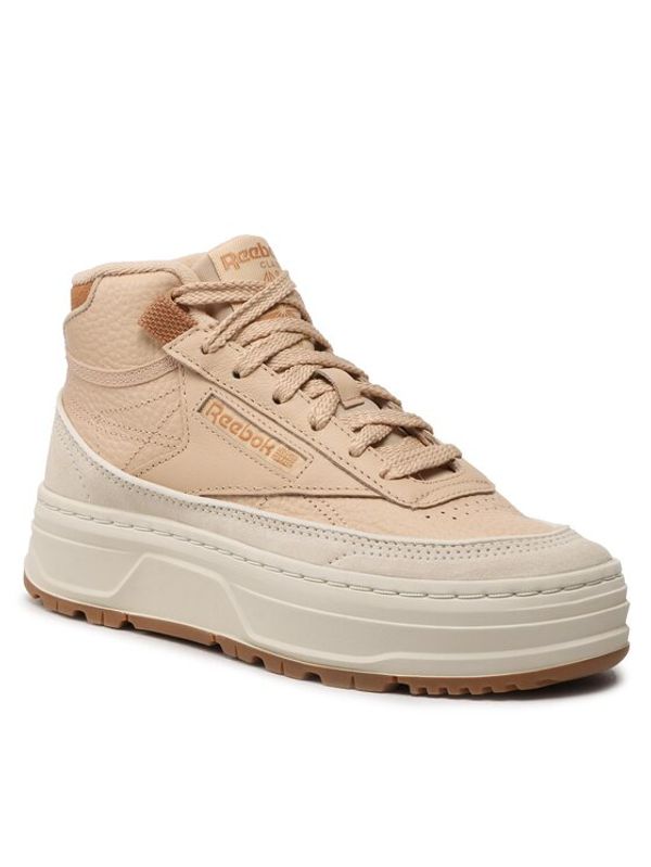 Reebok Classic Reebok Обувки Club C Geo Mid GZ2159 Бежов