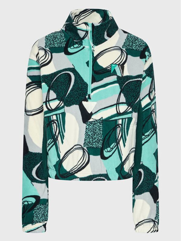 Reebok Classic Reebok Полар Winter Print HH7288 Зелен Oversize