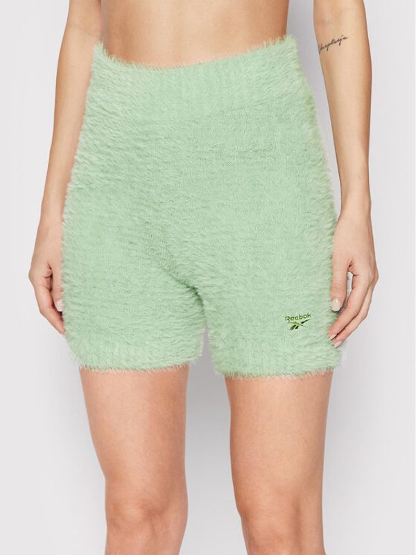 Reebok Classic Reebok Шорти от плат Cozy Legging H46811 Зелен Fitted Fit