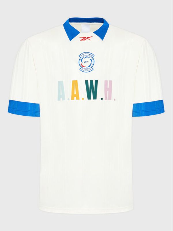 Reebok Classic Reebok Тишърт Classics Football HG1599 Бежов Relaxed Fit